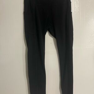 Black workout leggings high quality. Size L. Used but great condition